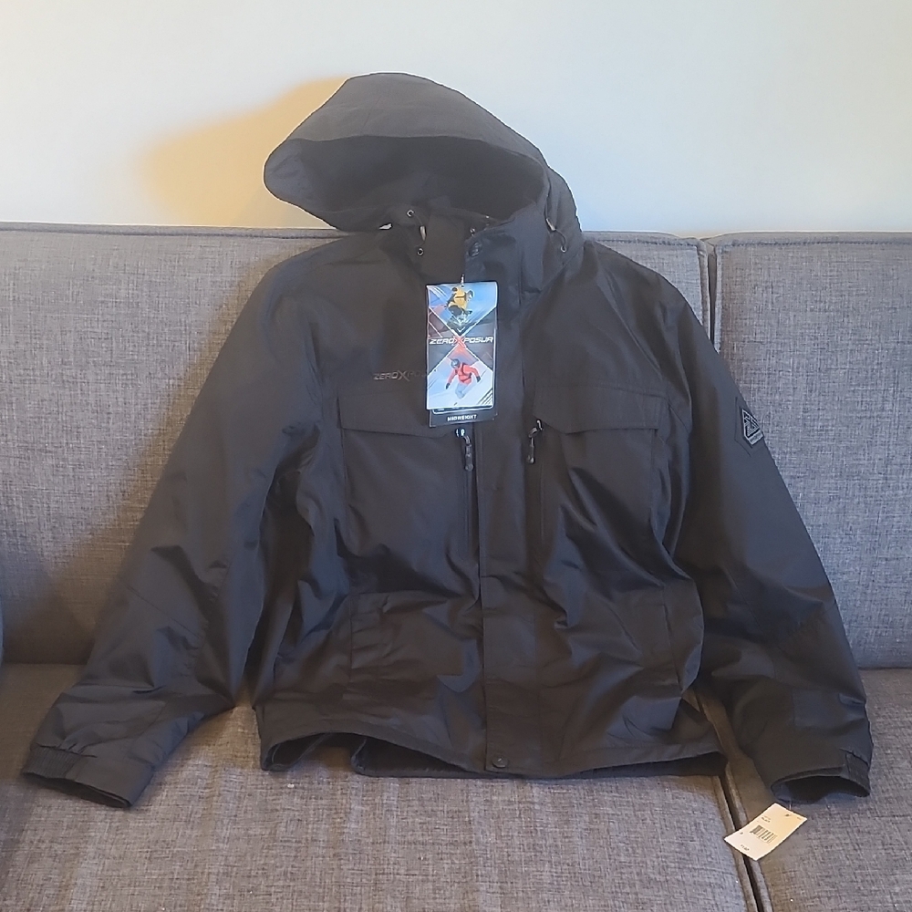 ZeroXposur Black Ski Jacket